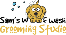 Sam's Woof Wash logo